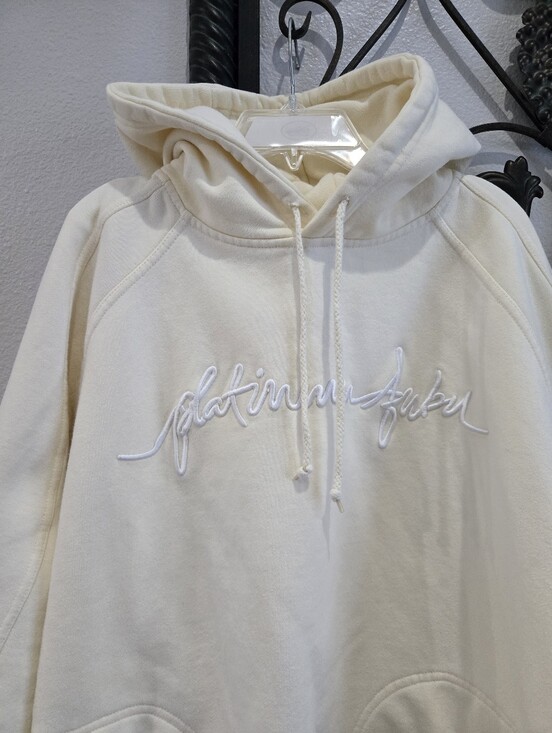 FUBU Sweaters - Vintage Y2k Butter Yellow Platinum Fubu Hoodie
